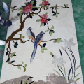 Customized pattern design stone design wall tile marble waterjet medallion